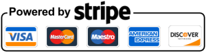 Stripe — Visa, Mastercard, Maestro, American Express e Discover